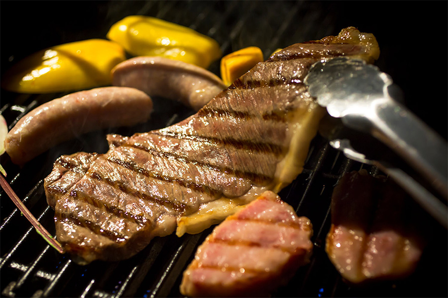 素泊まりスタイルオリジナルBBQ