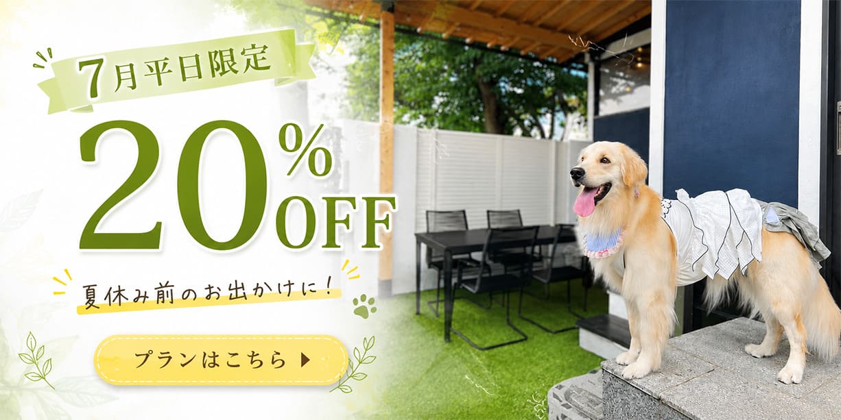 7月平日限定プラン